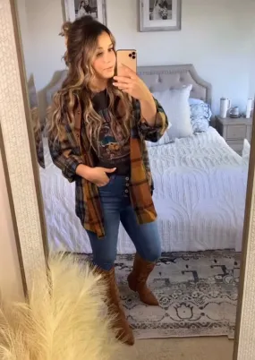 Mixed Up Plaid Shacket