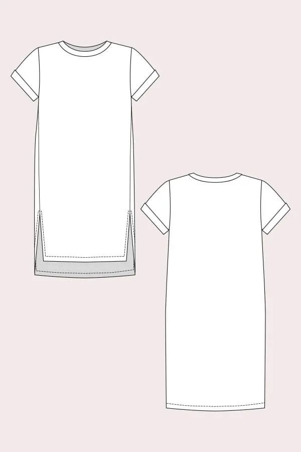 Named Clothing - Inari Tee Dress and Crop Tee