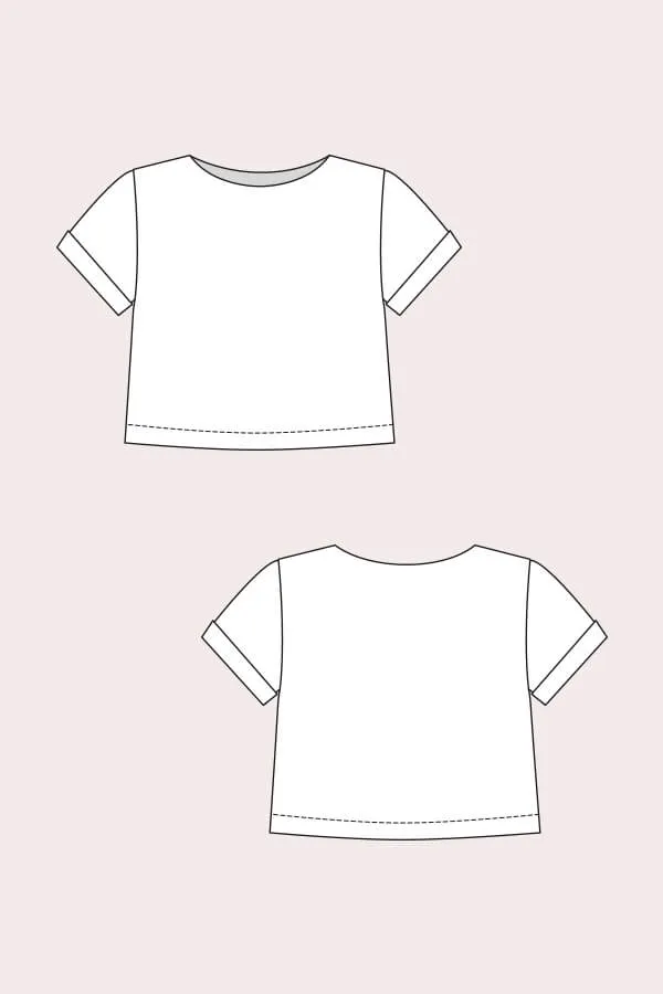 Named Clothing - Inari Tee Dress and Crop Tee