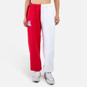 NCAA Arizona Wildcats Women's Hype & Vice Color Block Sweatpants