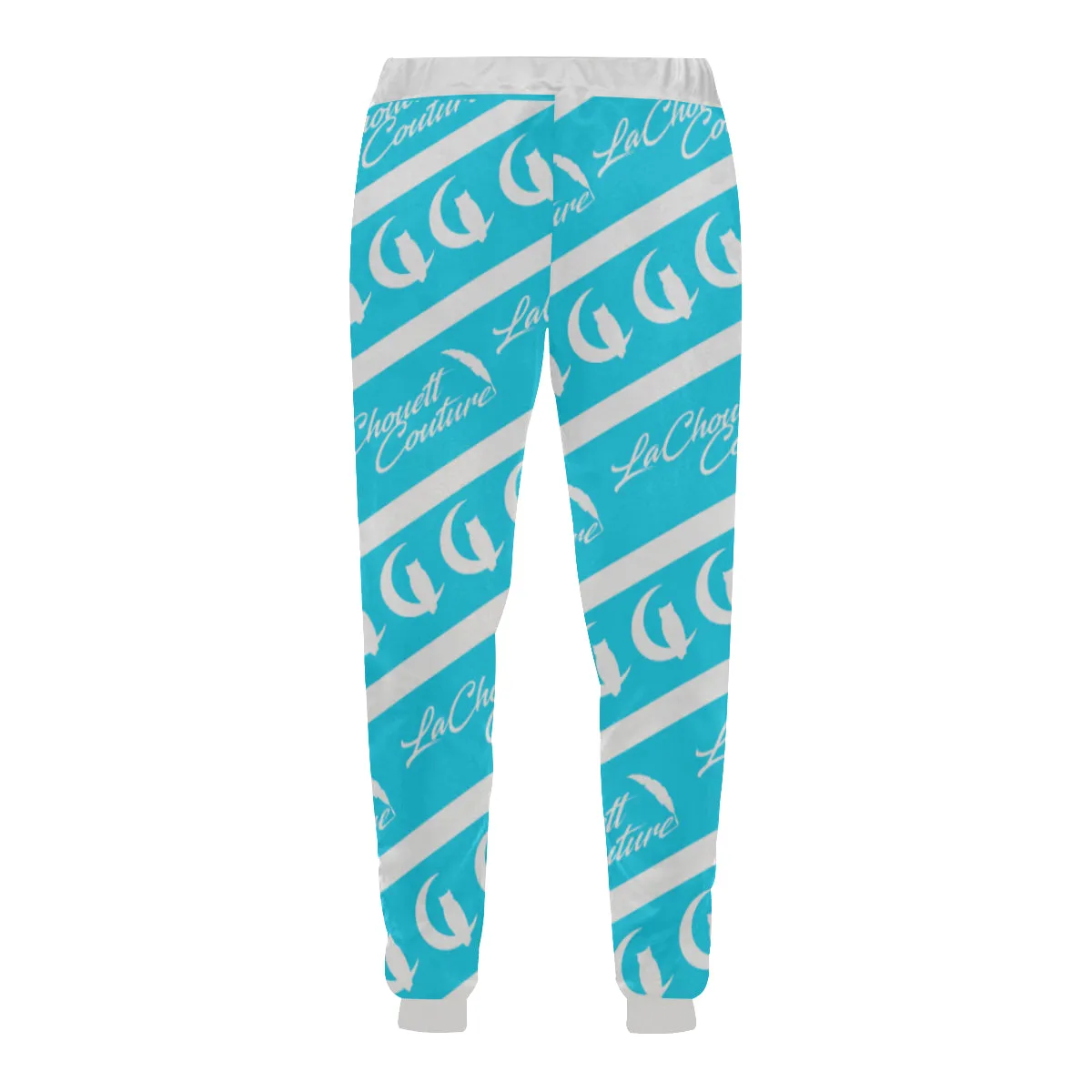 NICE ONE LIGHT BLU Men's All Over Print Sweatpants