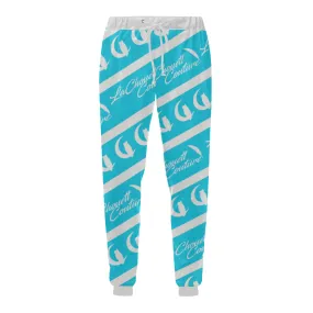 NICE ONE LIGHT BLU Men's All Over Print Sweatpants