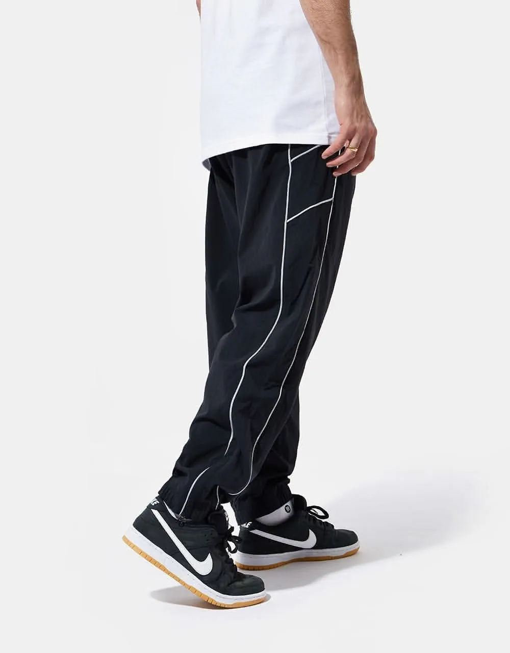 Nike SB Rugged Track Pant - Black/Summit White/Safety Orange