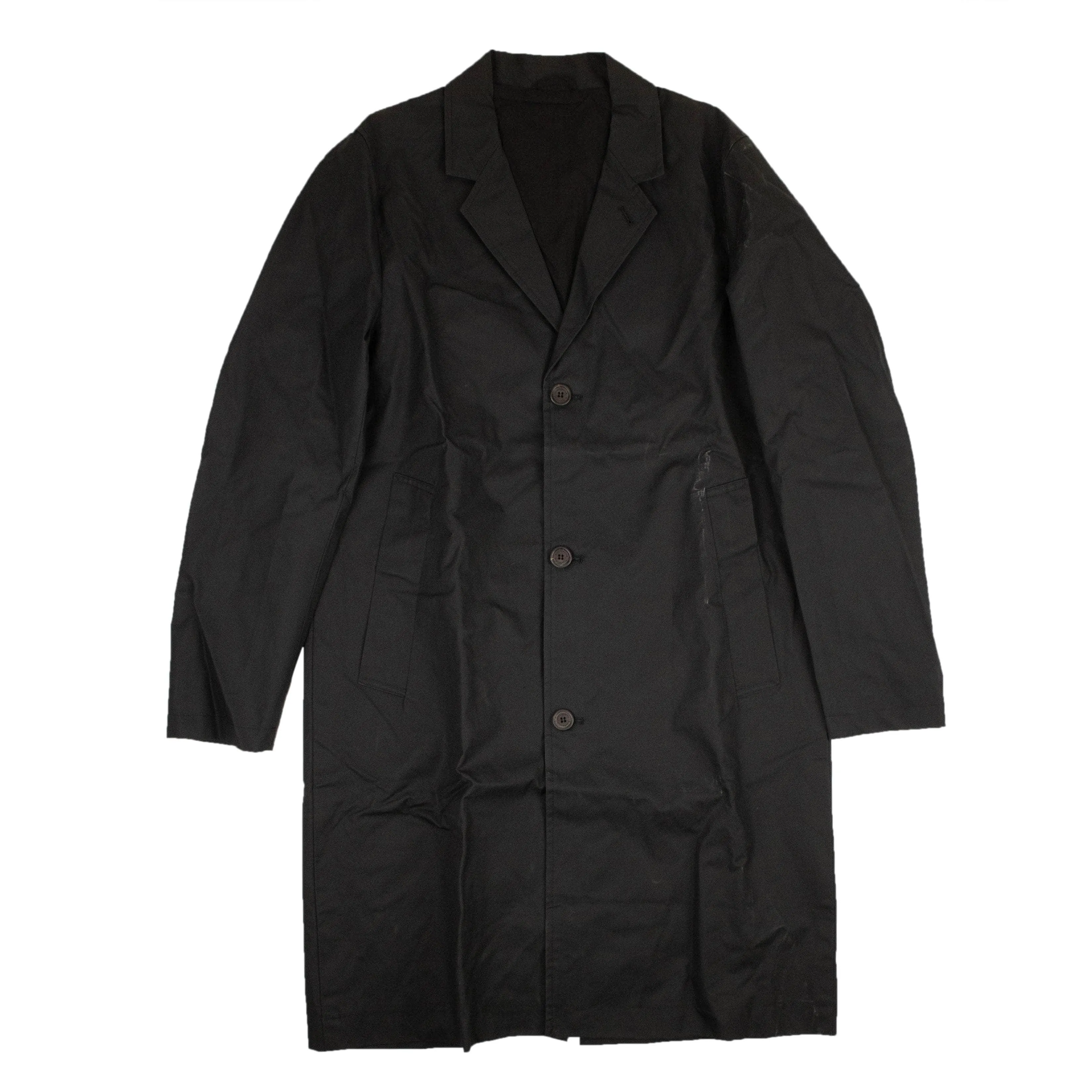 NWT STUTTERHEIM Black Kivik Overcoat Raincoat Size XS $395