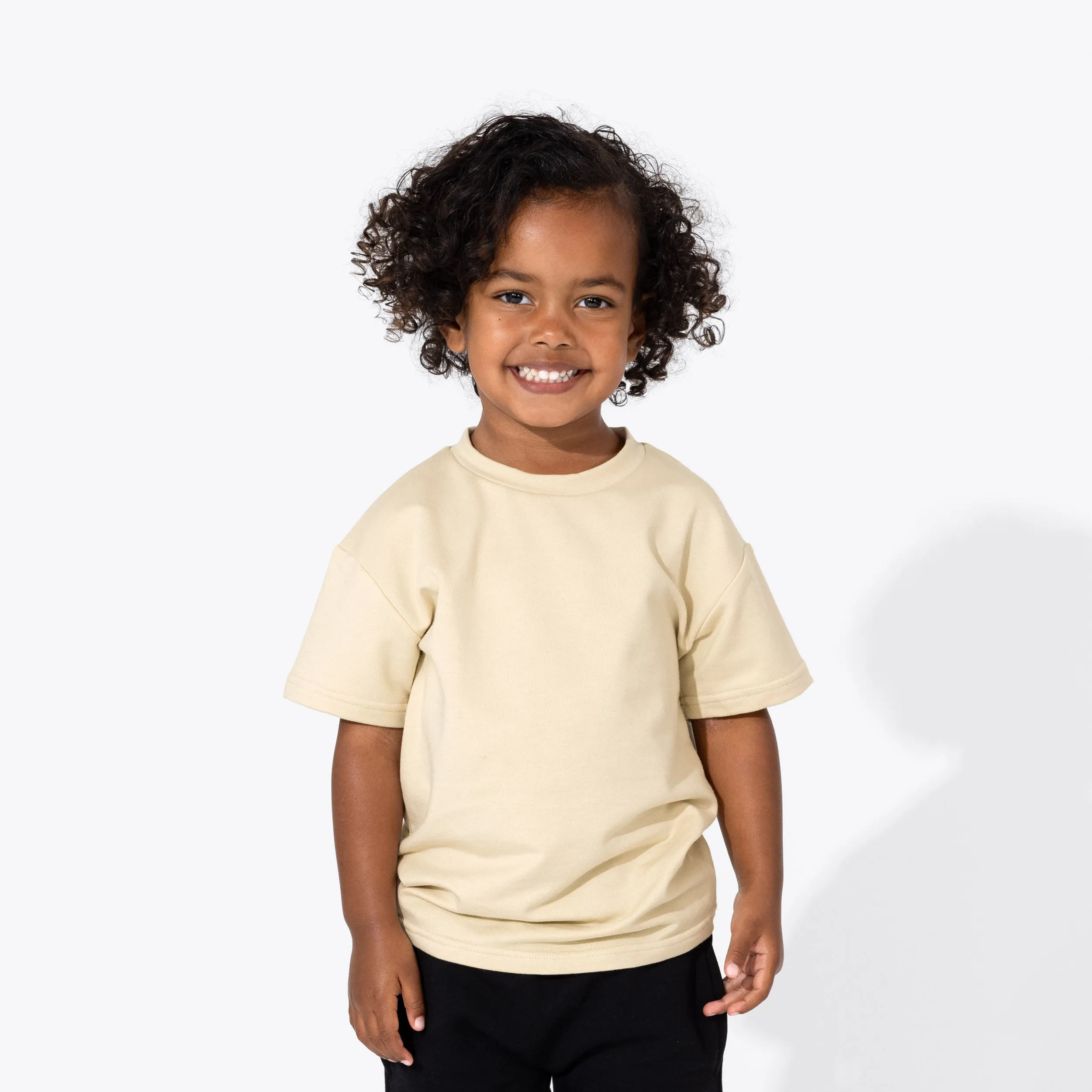 Oat Bamboo Terry Kids Oversized T-Shirt