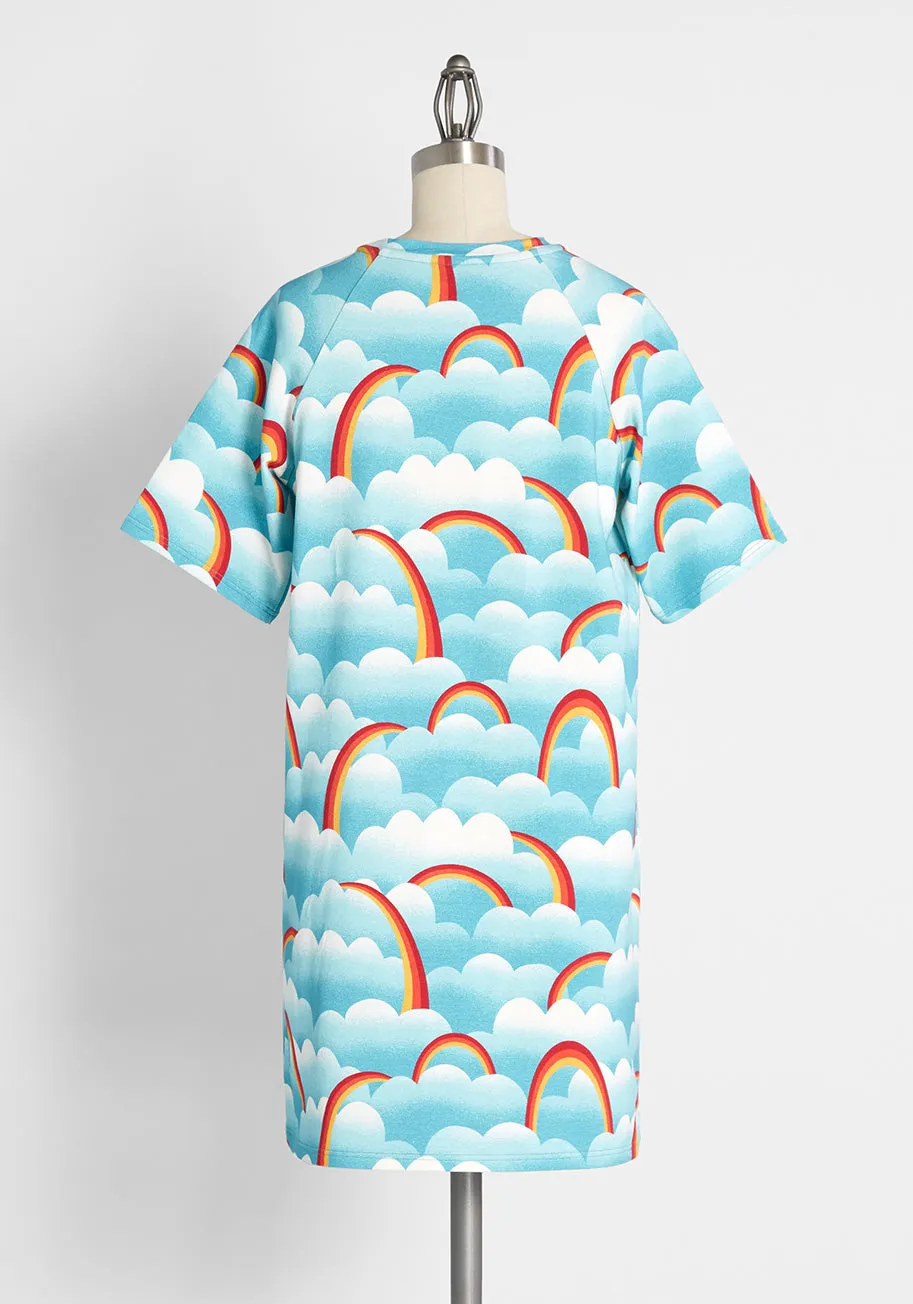 On Cloud Mine! T-Shirt Dress