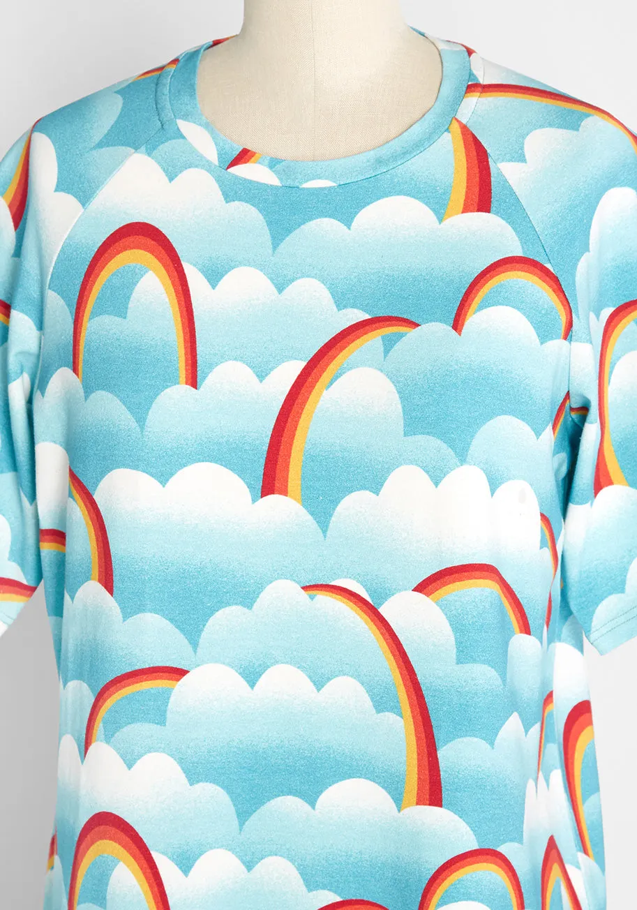 On Cloud Mine! T-Shirt Dress