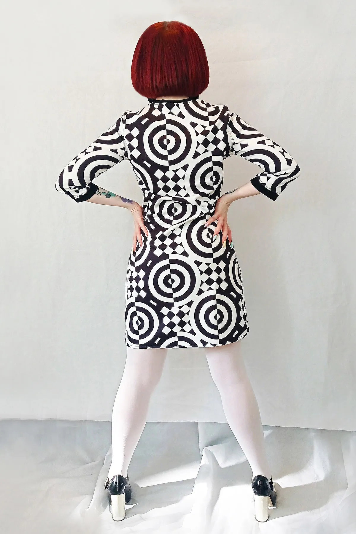 Op-Art Jessie Mini Dress by Love Her Madly - Size 2