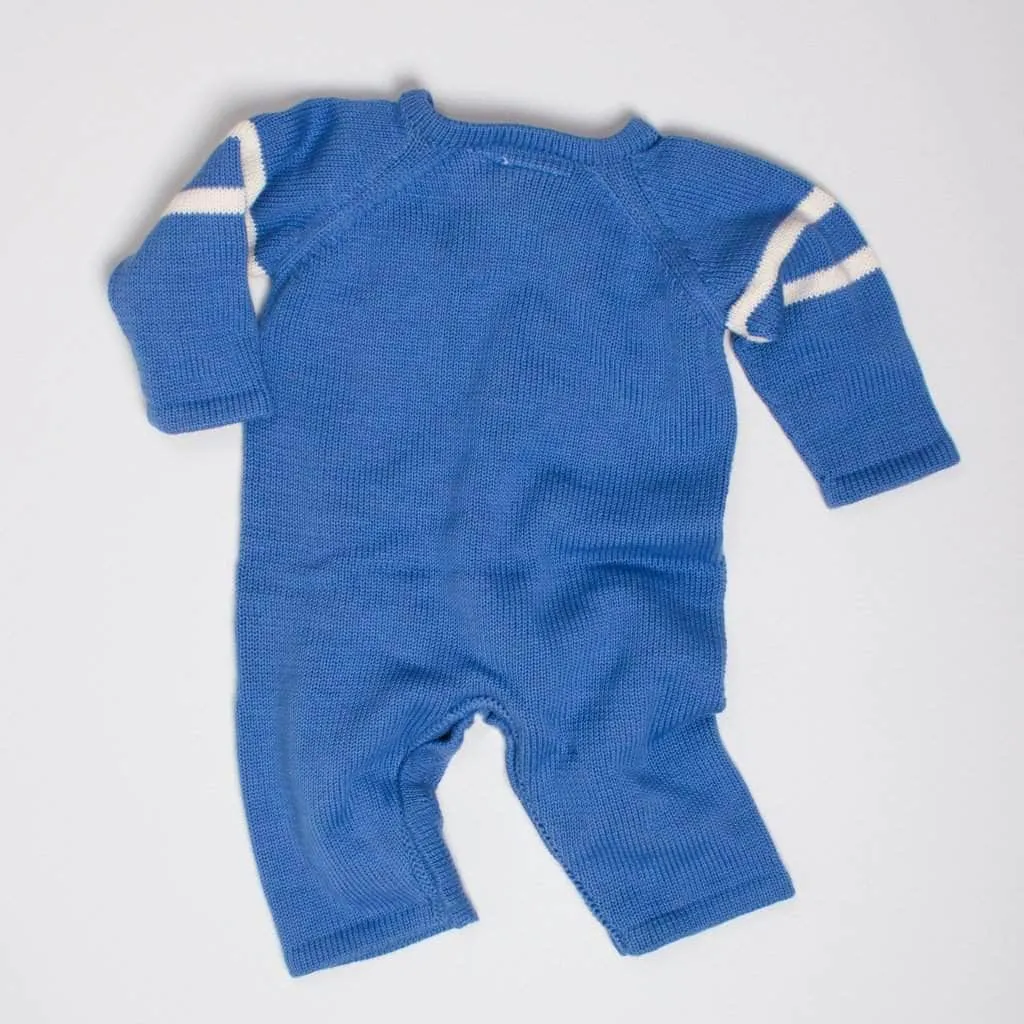 Organic Baby Romper, Knit - Sports