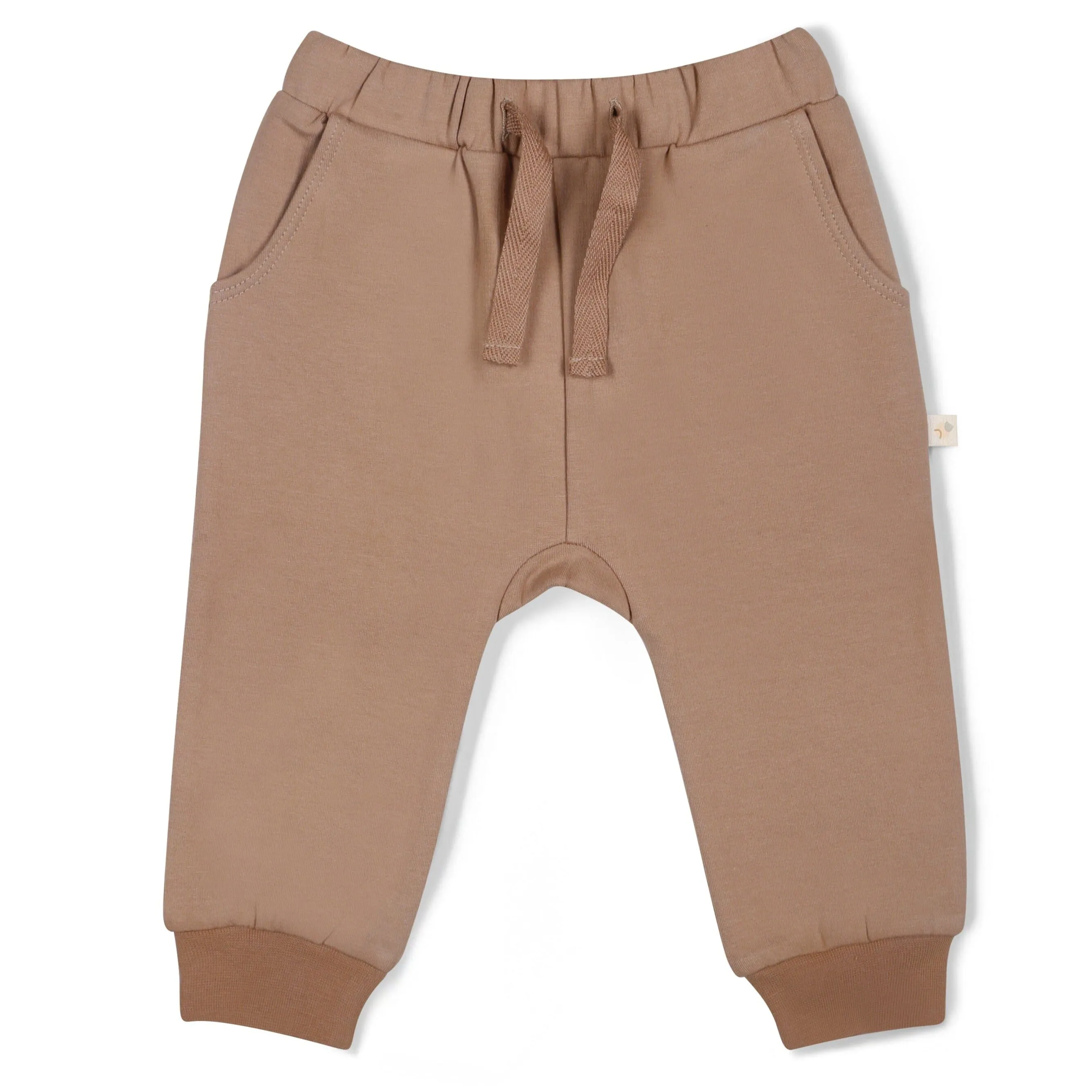 Organic Fleece Jogger Pants | Taupe