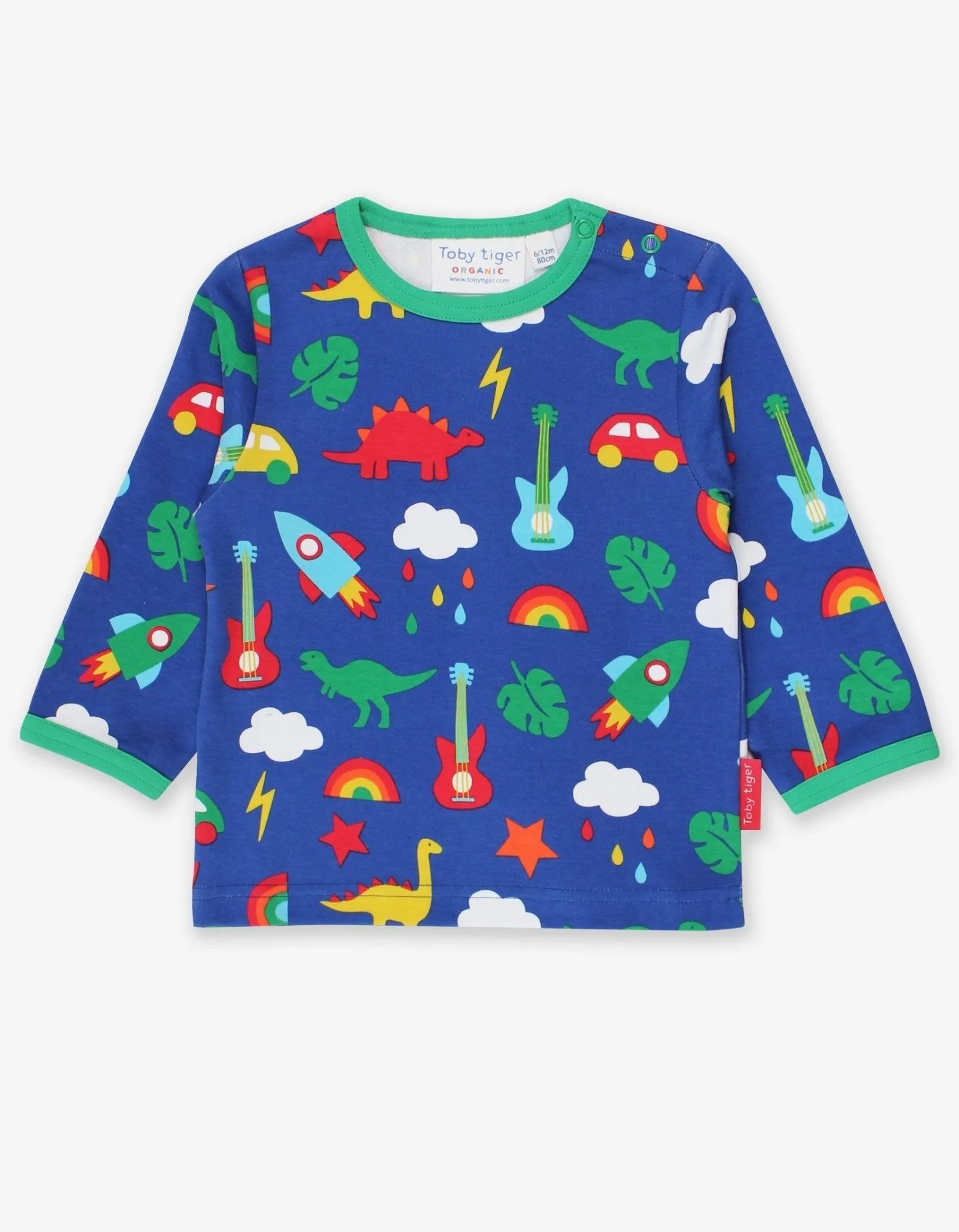 Organic Playtime Mix-Up Print T-Shirt