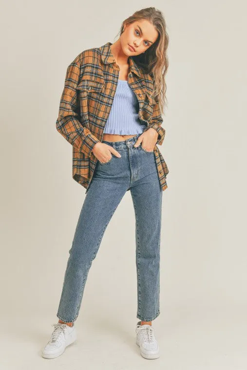 Plaid Flannel Shacket