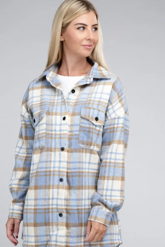 PLAID SHACKET