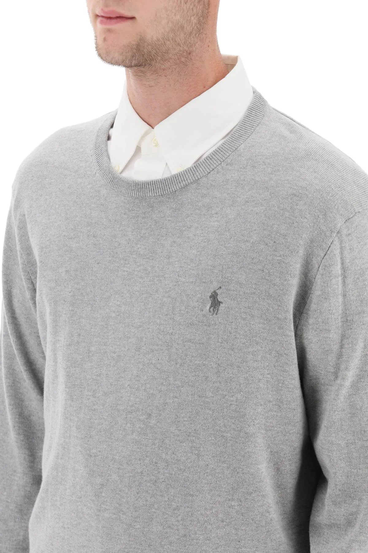 Polo ralph lauren cotton and cashmere sweater