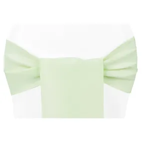 Polyester Chair Sash/Tie - Sage Green