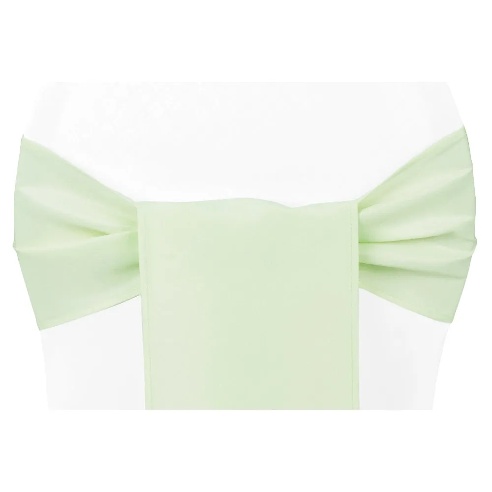 Polyester Chair Sash/Tie - Sage Green