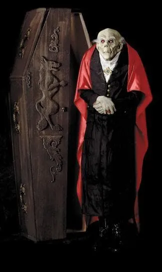 "Count Drac" Halloween Prop