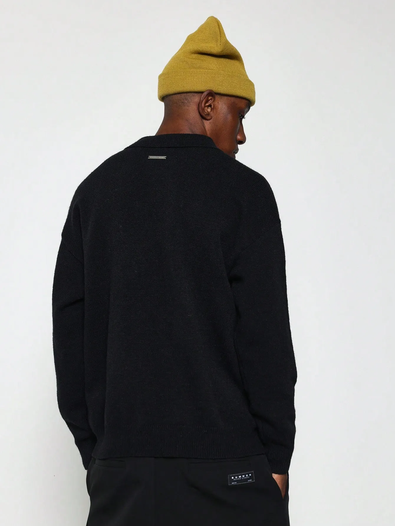 Regular Fit Half Zip Knit Polo Sweater