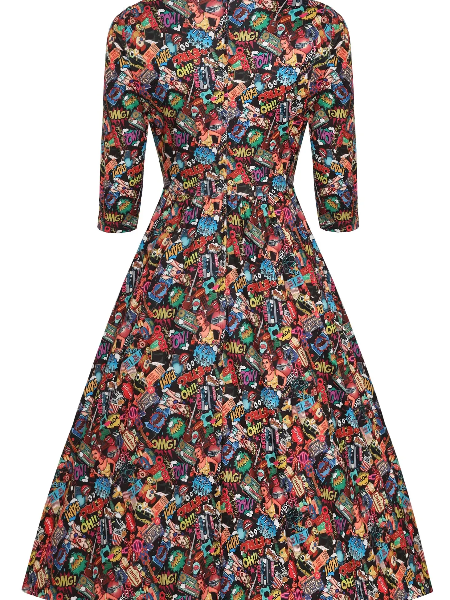 Retro Cartoon Dress