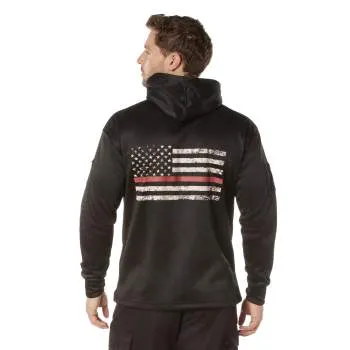 Rothco Concealed Carry Thin Red Line Hoodie