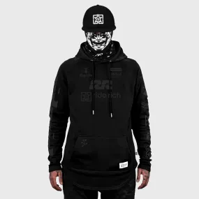 RR Racing Scoop Pullover Hoodie {Black on Black}