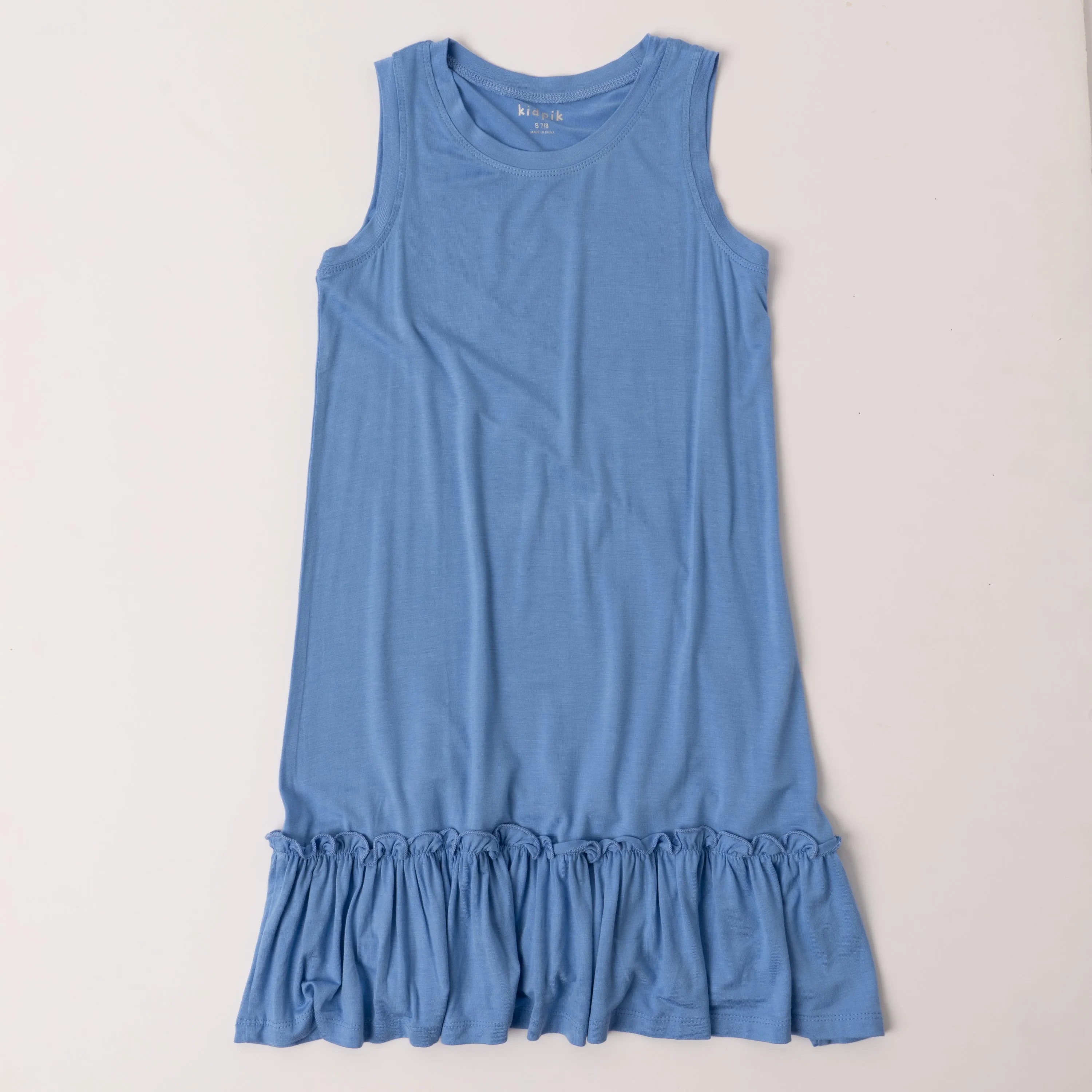 Ruffle Hem Swing Dress