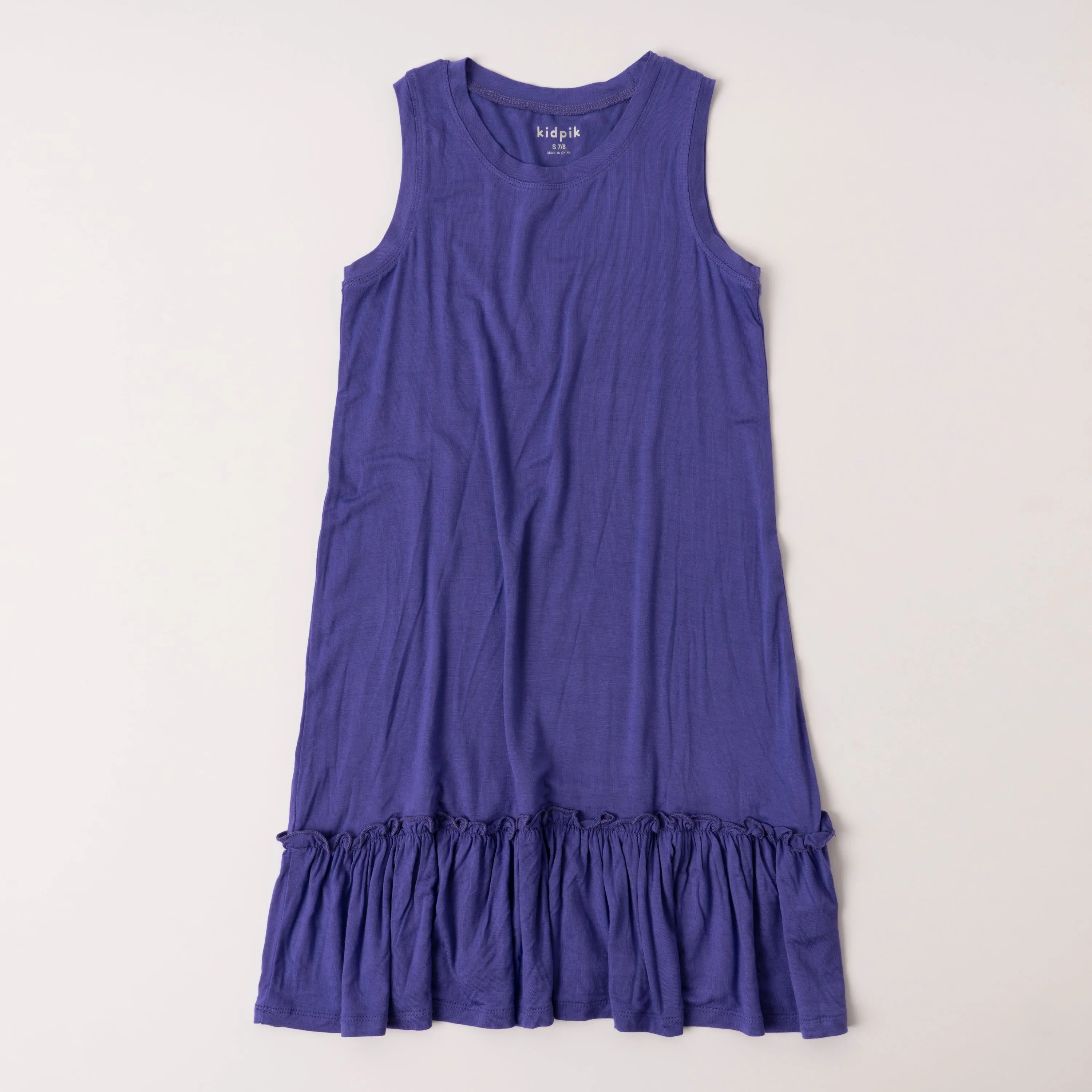 Ruffle Hem Swing Dress