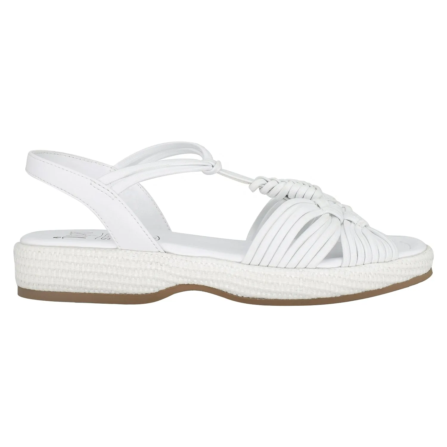 Ryanna Stretch Elastic Sandal with Memory Foam