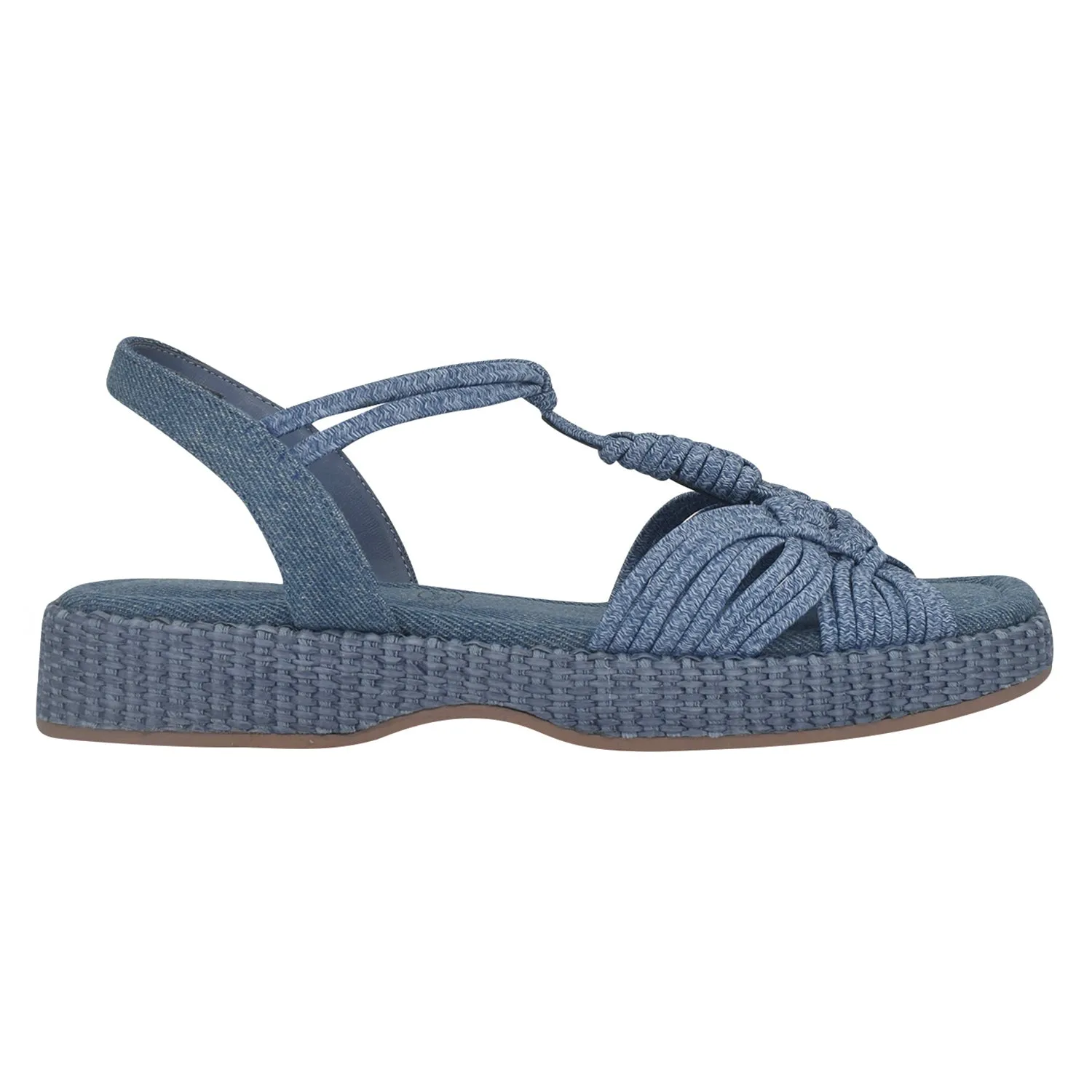 Ryanna Stretch Elastic Sandal with Memory Foam