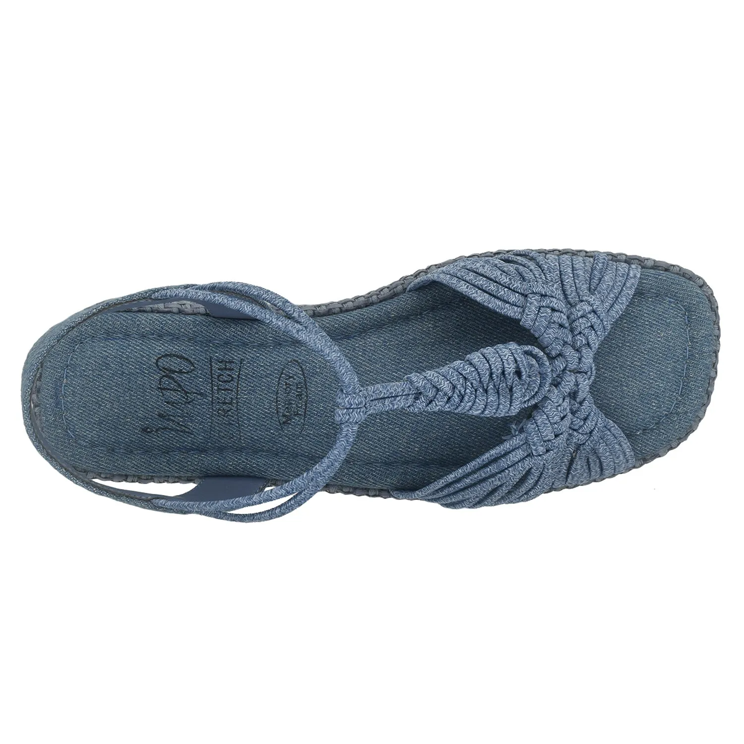 Ryanna Stretch Elastic Sandal with Memory Foam