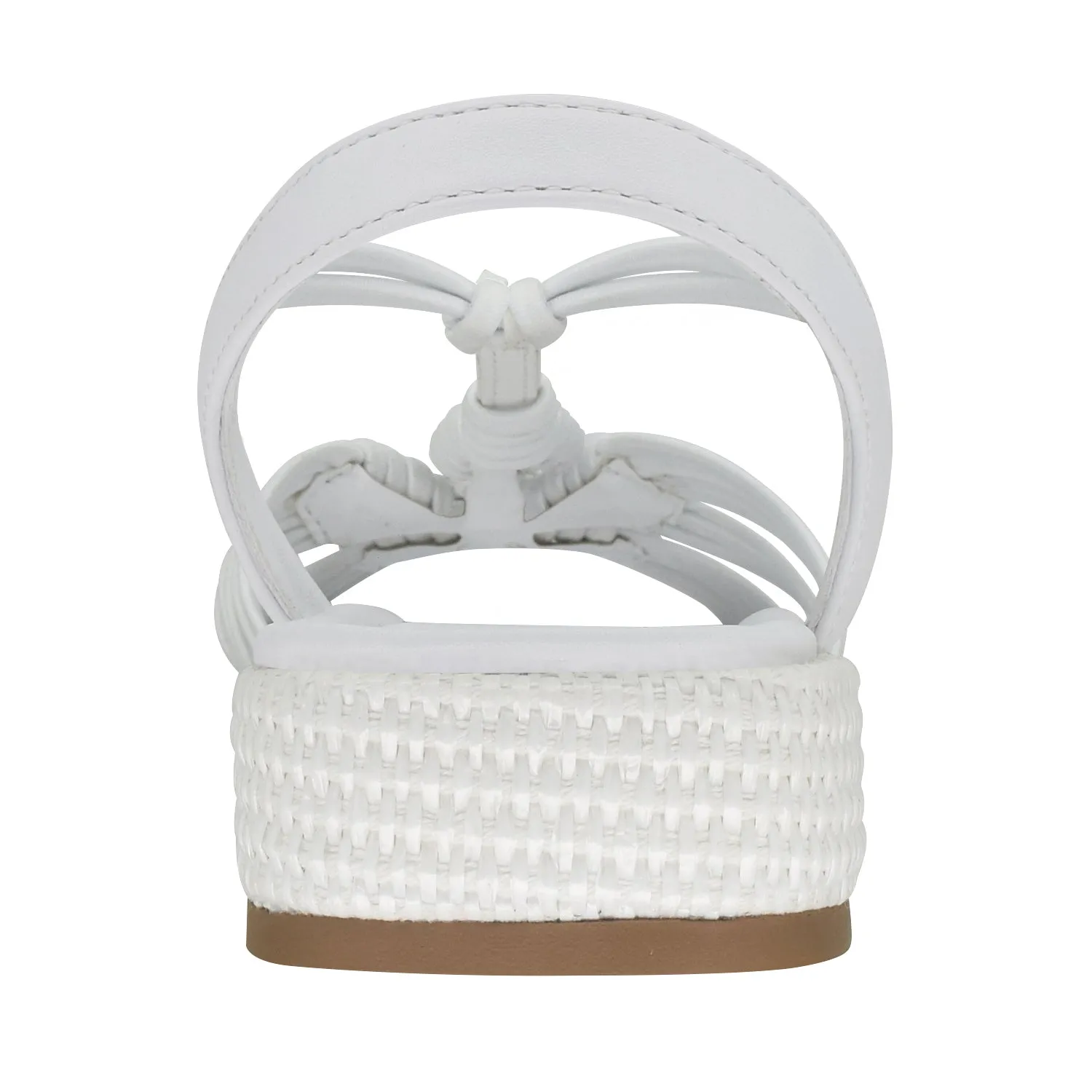 Ryanna Stretch Elastic Sandal with Memory Foam