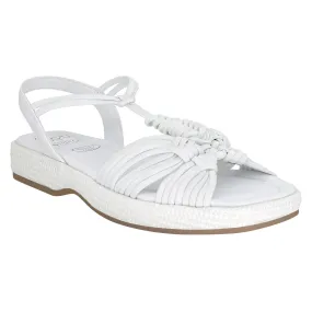 Ryanna Stretch Elastic Sandal with Memory Foam