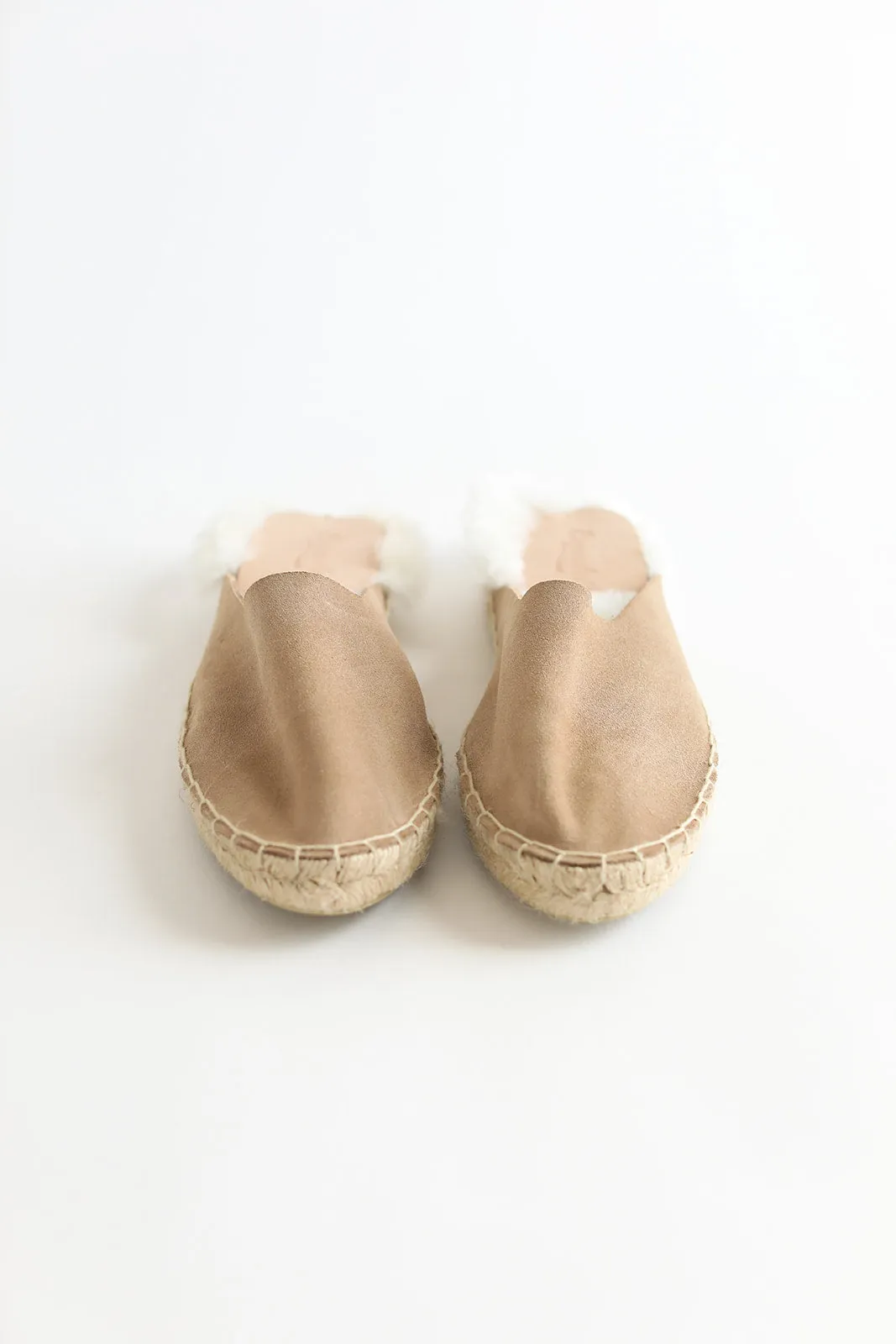 Sand Suede Mule