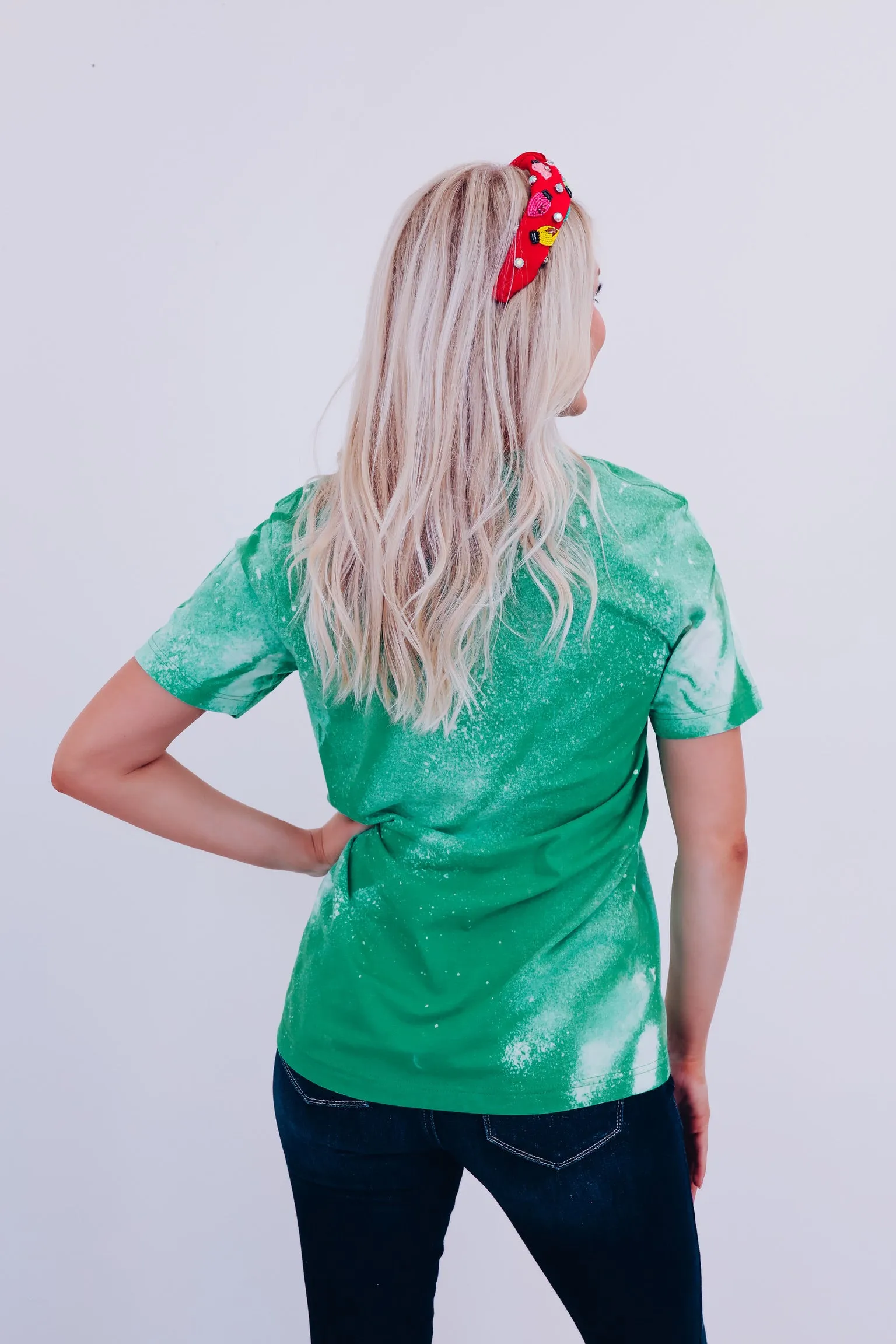 Santa's Coming To Town....Graphic Tee - Green