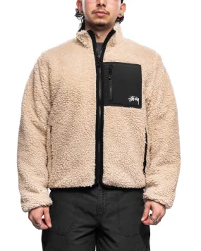 Sherpa Reversible Jacket Beige