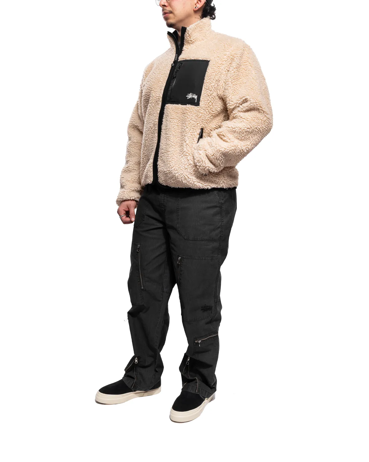 Sherpa Reversible Jacket Beige