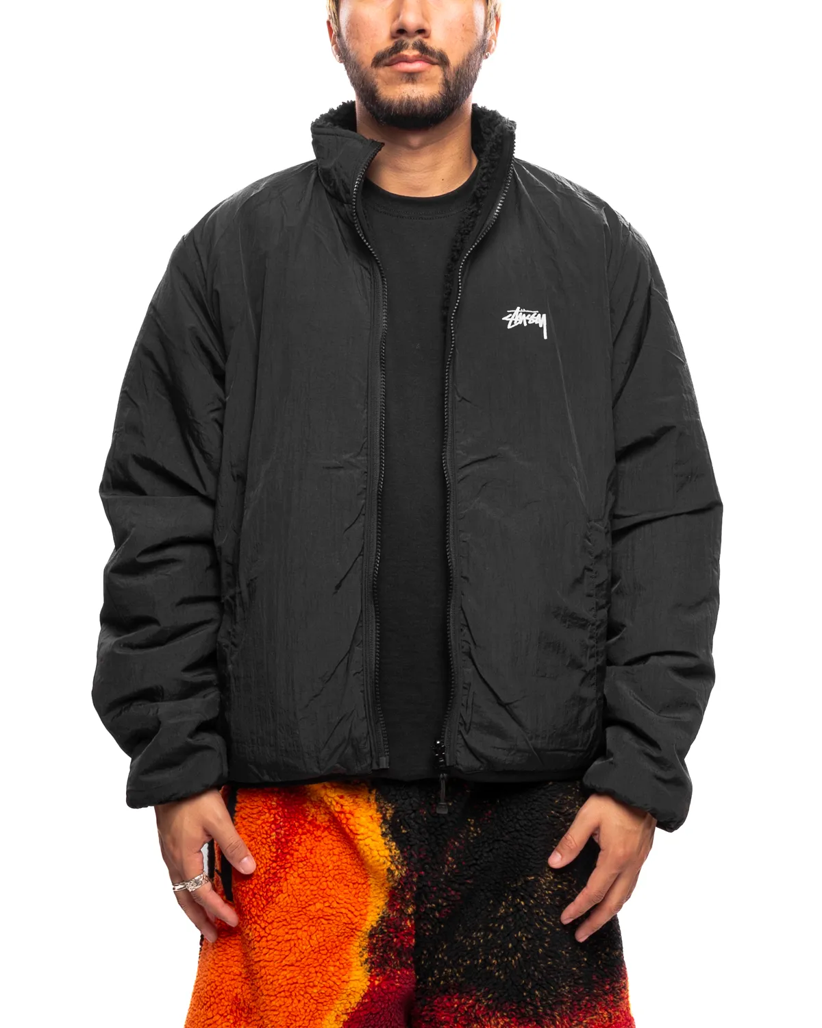 Sherpa Reversible Jacket Black