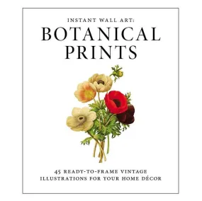 Simon & Schuster | Instant Wall Art - Botanical Prints by Adams Media