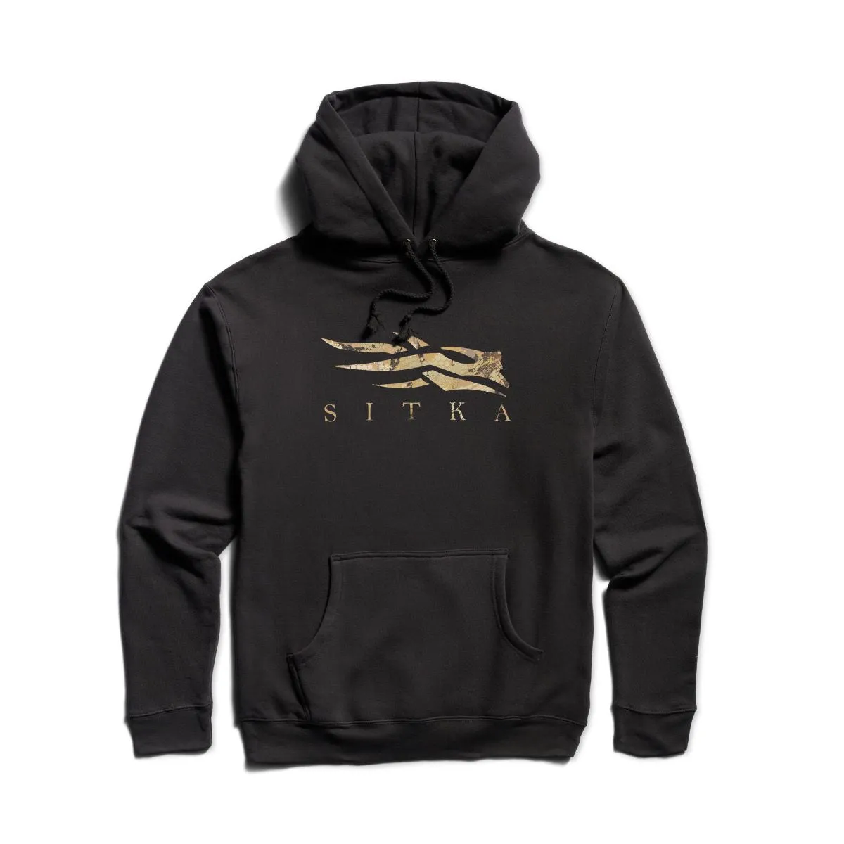 'Sitka' Men's Icon Optifade Pullover Hoody - Black Waterfowl