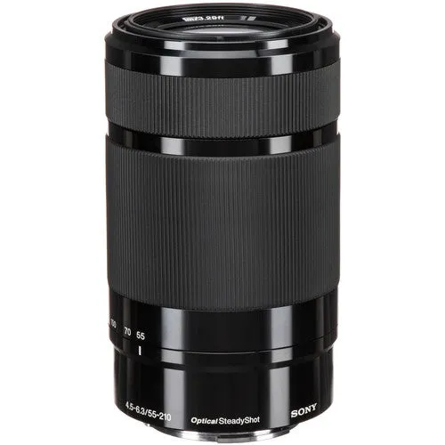 Sony E 55-210mm f/4.5-6.3 OSS Lens (Black)