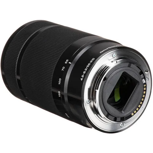 Sony E 55-210mm f/4.5-6.3 OSS Lens (Black)