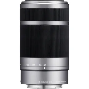 Sony E 55-210mm f/4.5-6.3 OSS Lens (Silver)