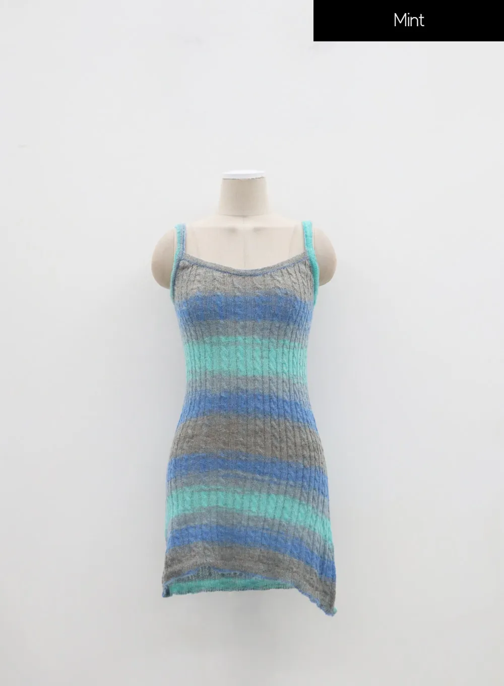 Stripe Knit Mini Dress IM323