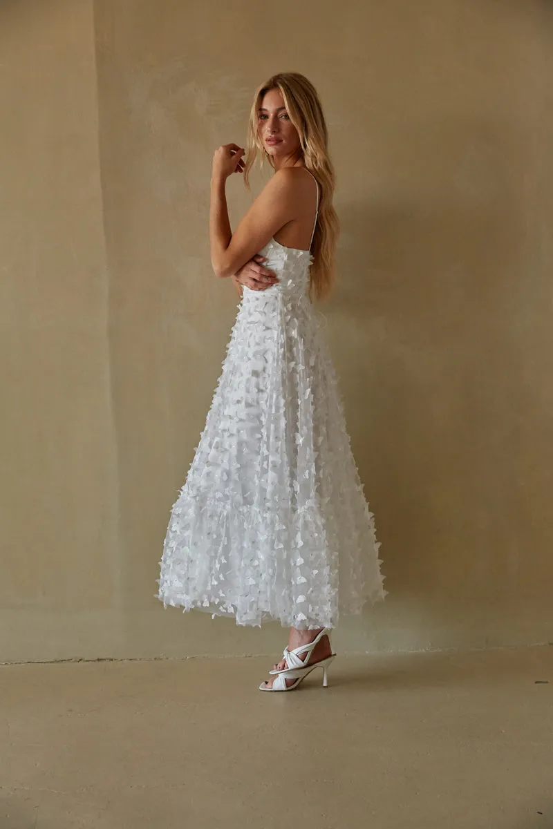 Symphony Butterfly Tulle Maxi Dress