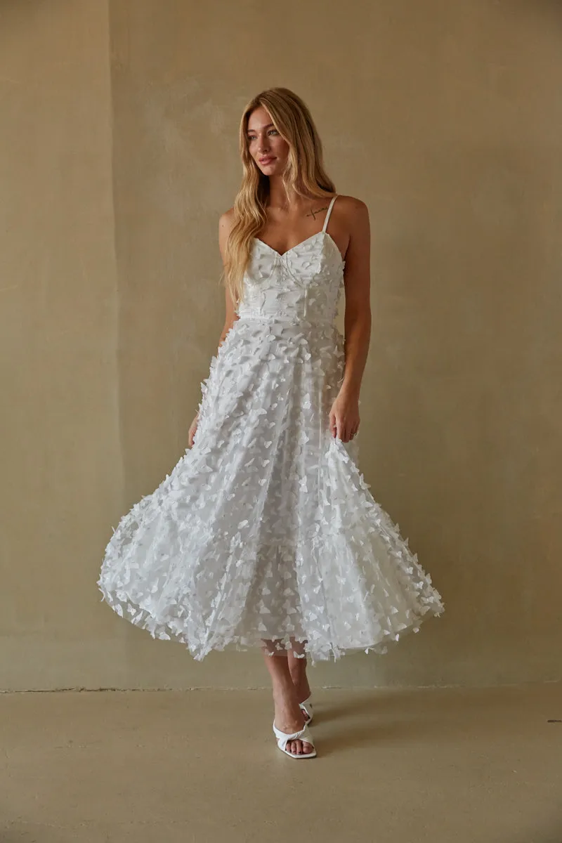 Symphony Butterfly Tulle Maxi Dress