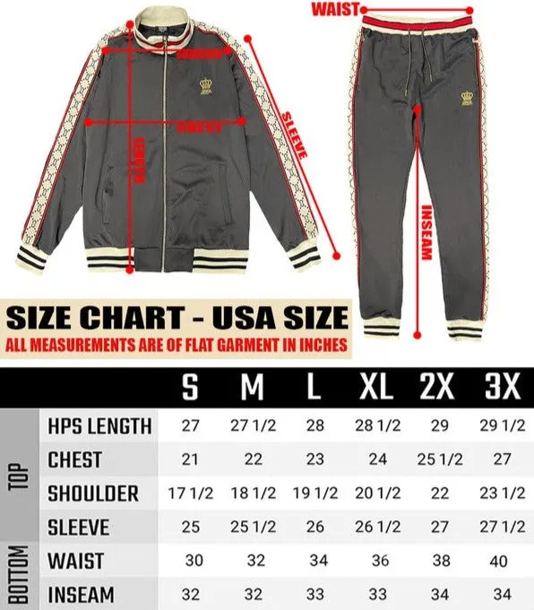 TEEK - Mens CC Logo Track Jacket and Pant Set