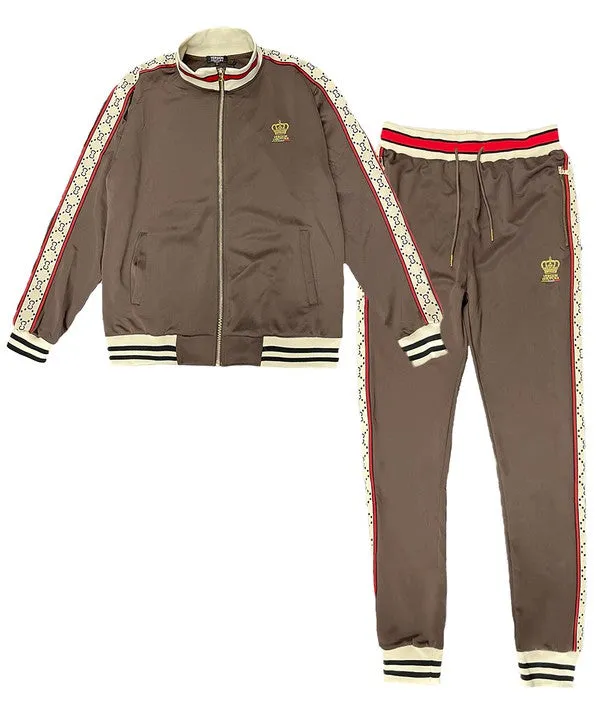 TEEK - Mens CC Logo Track Jacket and Pant Set