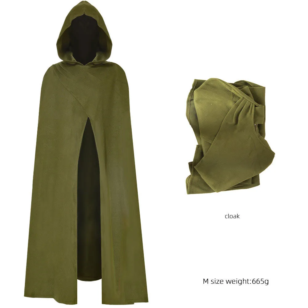 The Lord of the Rings The Hobbit Medieval Cloak Party Carnival Halloween Cosplay Costume