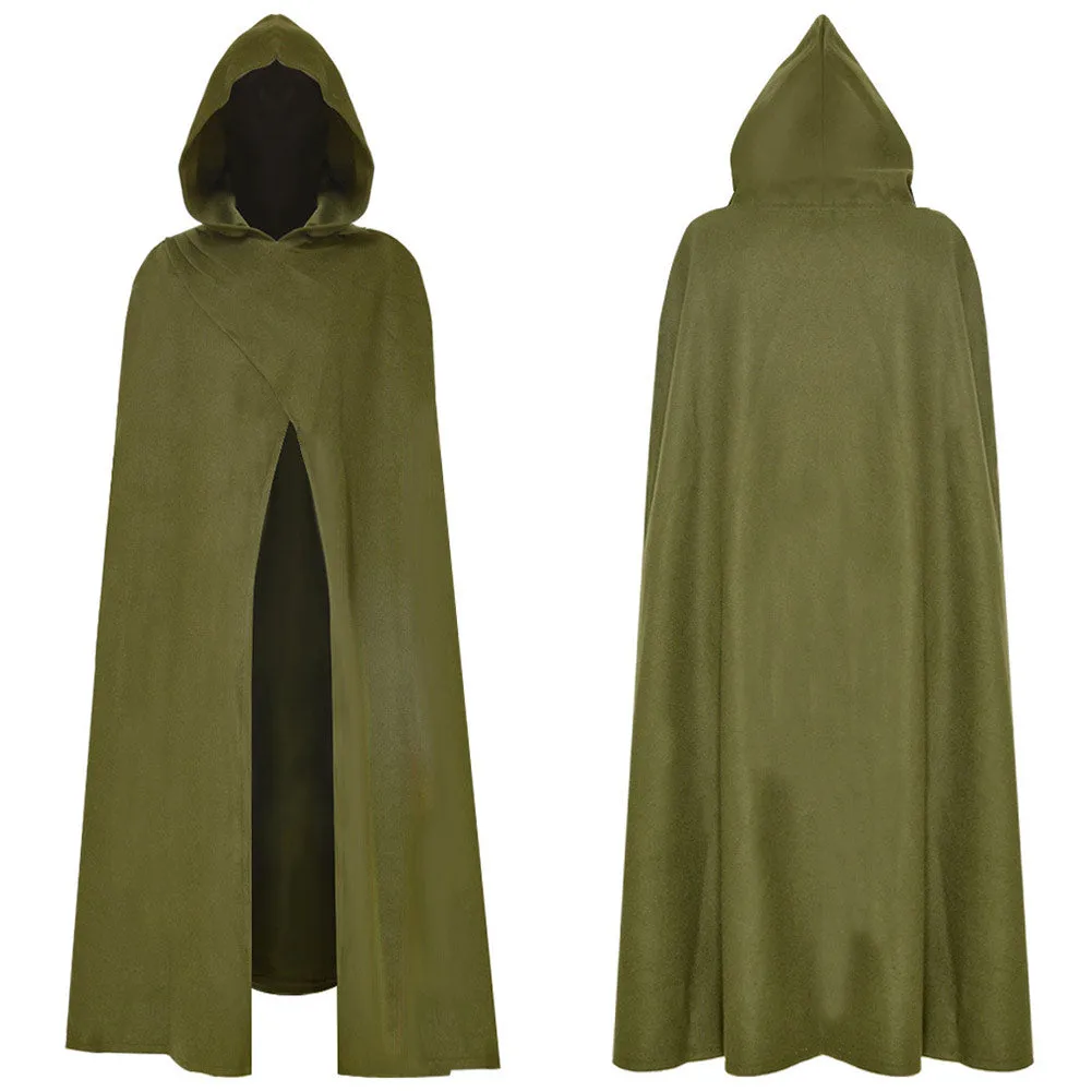 The Lord of the Rings The Hobbit Medieval Cloak Party Carnival Halloween Cosplay Costume