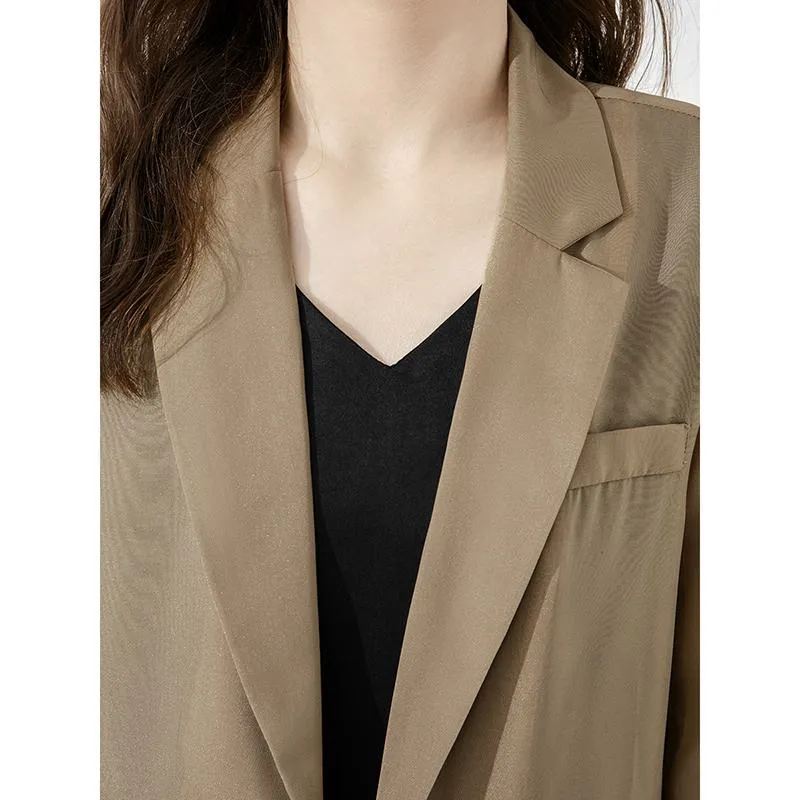 Thin Exquisite Semi-Transparent Versatile Blazer